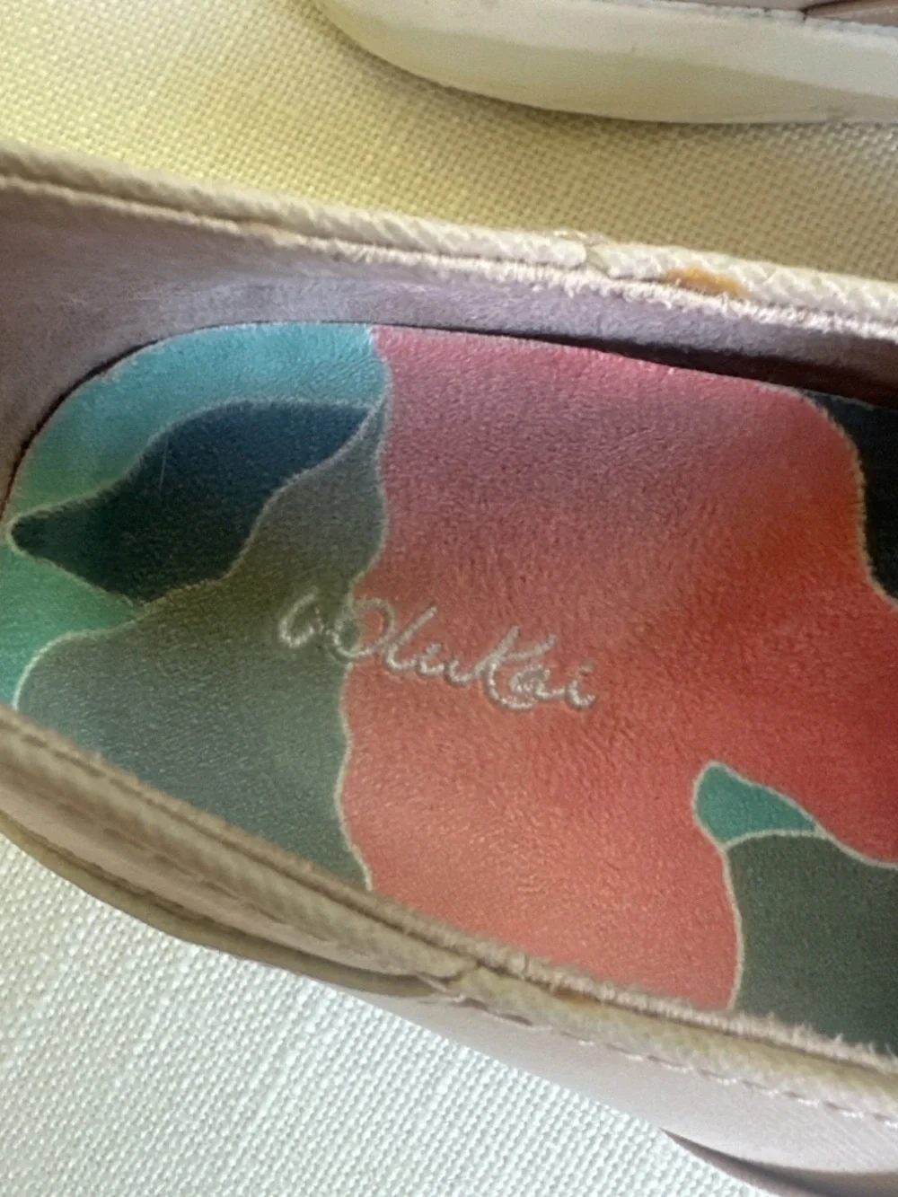OluKai Haleiwa Slip On Sneakers Women’s 6 Pink Mesh Casual Shoes